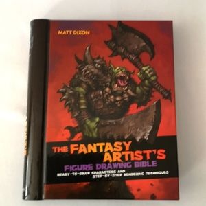 The Fantasy Artist's Figure Drawing Bible Hardcover Fanastic Pre-loved Condition